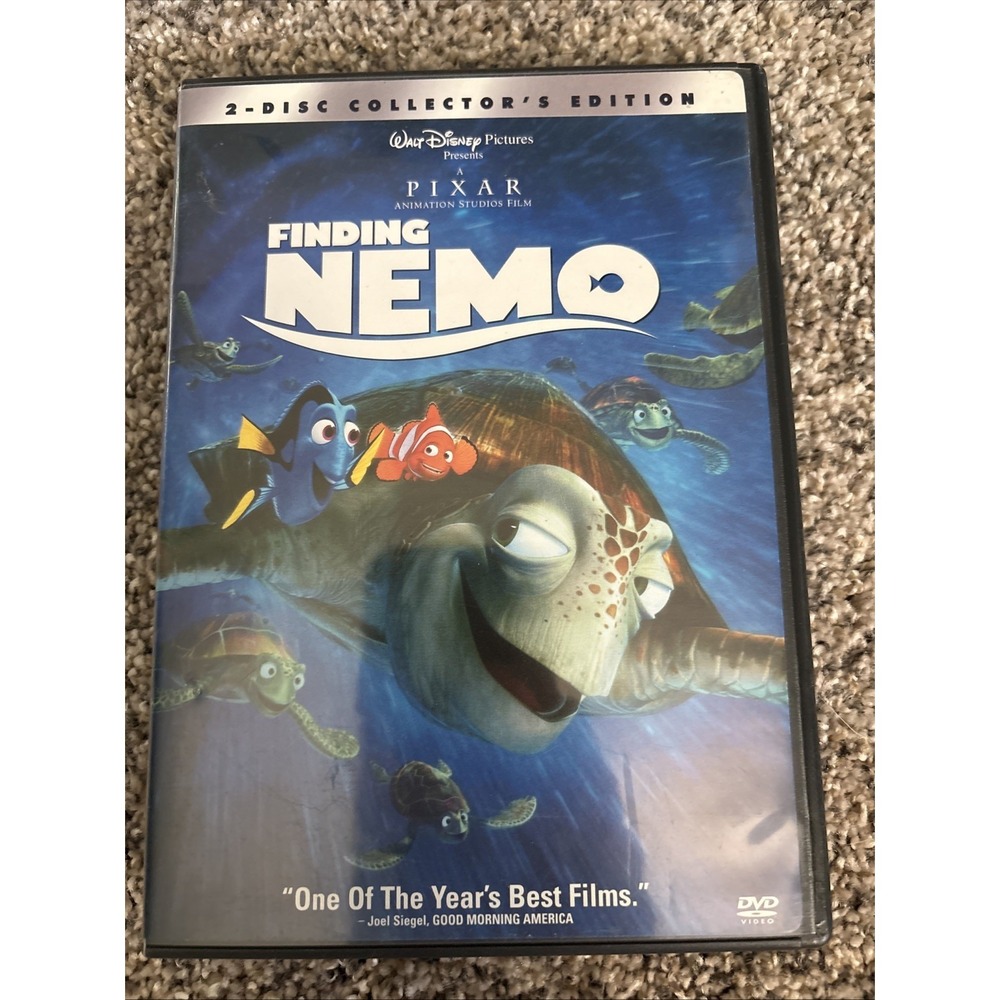 Finding Nemo DVD 2003 2-Disc Collector's Edition Pixar Animation Movie